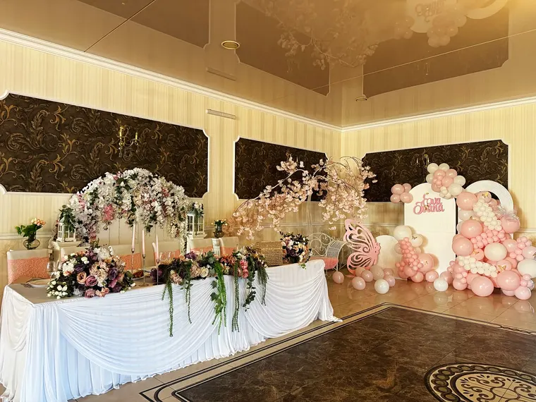 Colț dulce, decorat pentru botez
